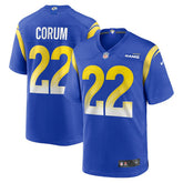Blake Corum Los Angeles Rams Game Player Jersey - Royal - Nike