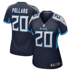 Tony Pollard Tennessee Titans Women's Game Player Jersey - Navy - Nike