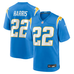Najee Harris Los Angeles Chargers Game Player Jersey - Powder Blue - Nike