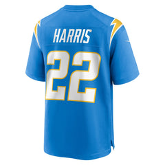 Najee Harris Los Angeles Chargers Game Player Jersey - Powder Blue - Nike