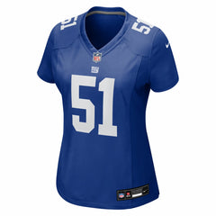 Abdul Carter New York Giants Women's First Round Pick Game Jersey - Royal - Nike