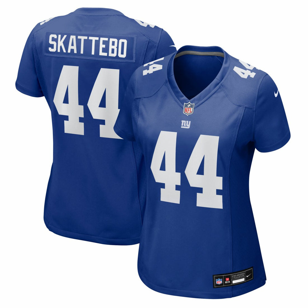 Cam Skattebo New York Giants Women's Team Game Player Jersey - Royal - Nike