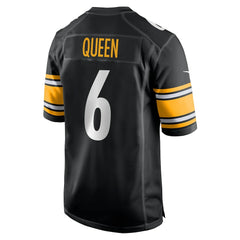 Patrick Queen Pittsburgh Steelers Game Player Jersey - Black - Nike