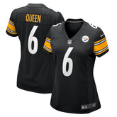 Patrick Queen Pittsburgh Steelers Women's Game Player Jersey - Black - Nike