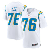 Joe Alt Los Angeles Chargers Player Game Jersey - White - Nike