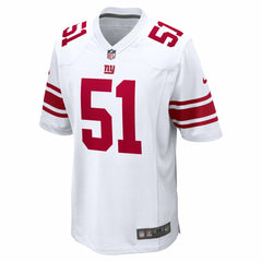 Abdul Carter New York Giants First Round Pick Game Jersey - White - Nike