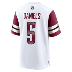 Jayden Daniels Washington Commanders Player Game Jersey - White - Nike