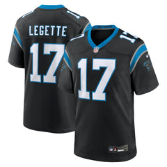 Xavier Legette Carolina Panthers 2024 NFL First Round Pick Game Player Jersey - Black - Nike