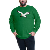 Jalen Hurts Philadelphia Eagles Big & Tall Thermal Waffle Long Sleeve T-Shirt - Kelly Green - Fanatics