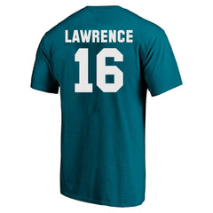 Trevor Lawrence Jacksonville Jaguars Big & Tall Player Name & Number T-Shirt - Teal - Fanatics