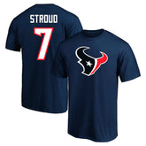 C.J. Stroud Houston Texans Big & Tall Player Name & Number T-Shirt - Navy - Fanatics