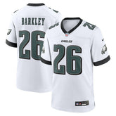 Saquon Barkley Philadelphia Eagles Game Jersey - White - Nike