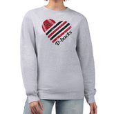 Arizona Diamondbacks G-III 4Her by Carl Banks Women's Heart Logo Fleece Pullover Sweatshirt Online