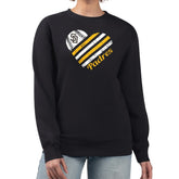 San Diego Padres G-III 4Her by Carl Banks Women's Heart Logo Fleece Pullover Sweatshirt for sale