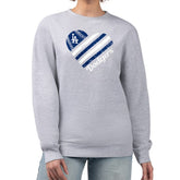 Los Angeles Dodgers G-III 4Her by Carl Banks Women's Heart Logo Fleece Pullover Sweatshirt Outlet