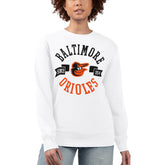 Baltimore Orioles G-III 4Her by Carl Banks Women's Team Logo Fleece Pullover Sweatshirt Outlet