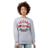 Arizona Diamondbacks G-III 4Her by Carl Banks Women's Team Logo Fleece Pullover Sweatshirt Outlet