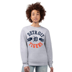 Detroit Tigers G-III 4Her by Carl Banks Women's Team Logo Fleece Pullover Sweatshirt for sale