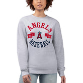 Los Angeles Angels G-III 4Her by Carl Banks Women's Team Logo Fleece Pullover Sweatshirt Near Me