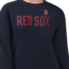Boston Red Sox G-III 4Her by Carl Banks Women's Dot Print Team Logo Fleece Pullover Sweatshirt Sale