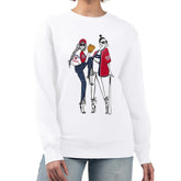 Washington Nationals G-III 4Her by Carl Banks Women's Baseball Girls Fleece Pullover Sweatshirt Outlet