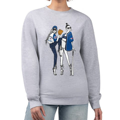 Toronto Blue Jays G-III 4Her by Carl Banks Women's Baseball Girls Fleece Pullover Sweatshirt Discount