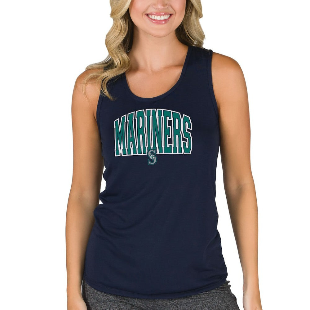 Seattle Mariners Concepts Sport Women's Marathon Racerback Tank Top for sale