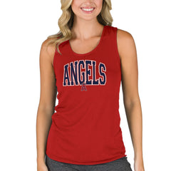 Los Angeles Angels Concepts Sport Women's Marathon Racerback Tank Top Outlet