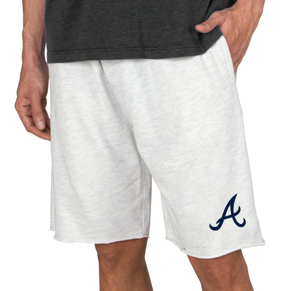 Atlanta Braves Concepts Sport Mainstream Terry Tri-Blend Shorts Outlet