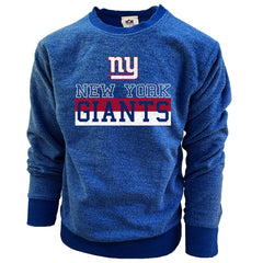 New York Giants Wes & Willy Youth Reversible Fleece Pullover Sweatshirt - Royal - NFL