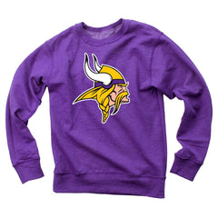 Minnesota Vikings Wes & Willy Youth Reversible Fleece Pullover Sweatshirt - Purple - NFL