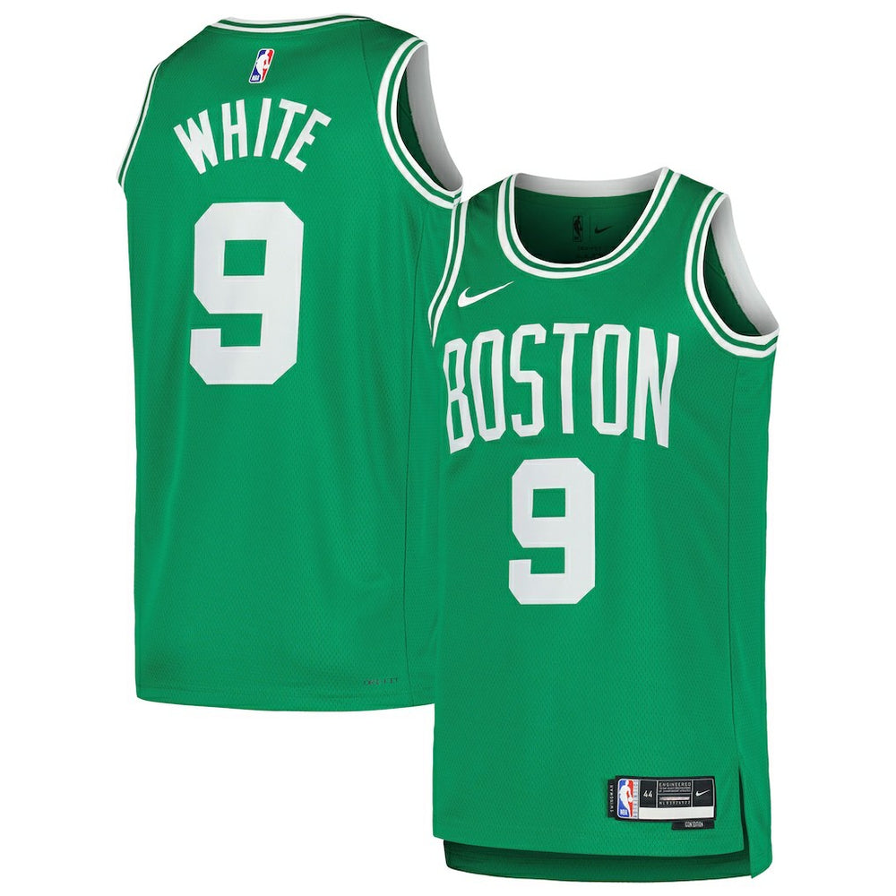 Nike Derrick White Boston Celtics Unisex Swingman Jersey Icon Edition Kelly Green