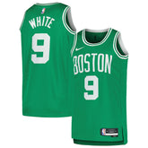 Nike Derrick White Boston Celtics Unisex Swingman Jersey Icon Edition Kelly Green
