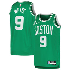 Nike Derrick White Boston Celtics Unisex Swingman Jersey Icon Edition Kelly Green