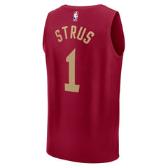 Fanatics Max Strus Cleveland Cavaliers Fast Break Player Jersey Icon Editi- Wine