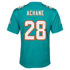 De’Von Achane Miami Dolphins Youth Game Jersey - Aqua - Nike