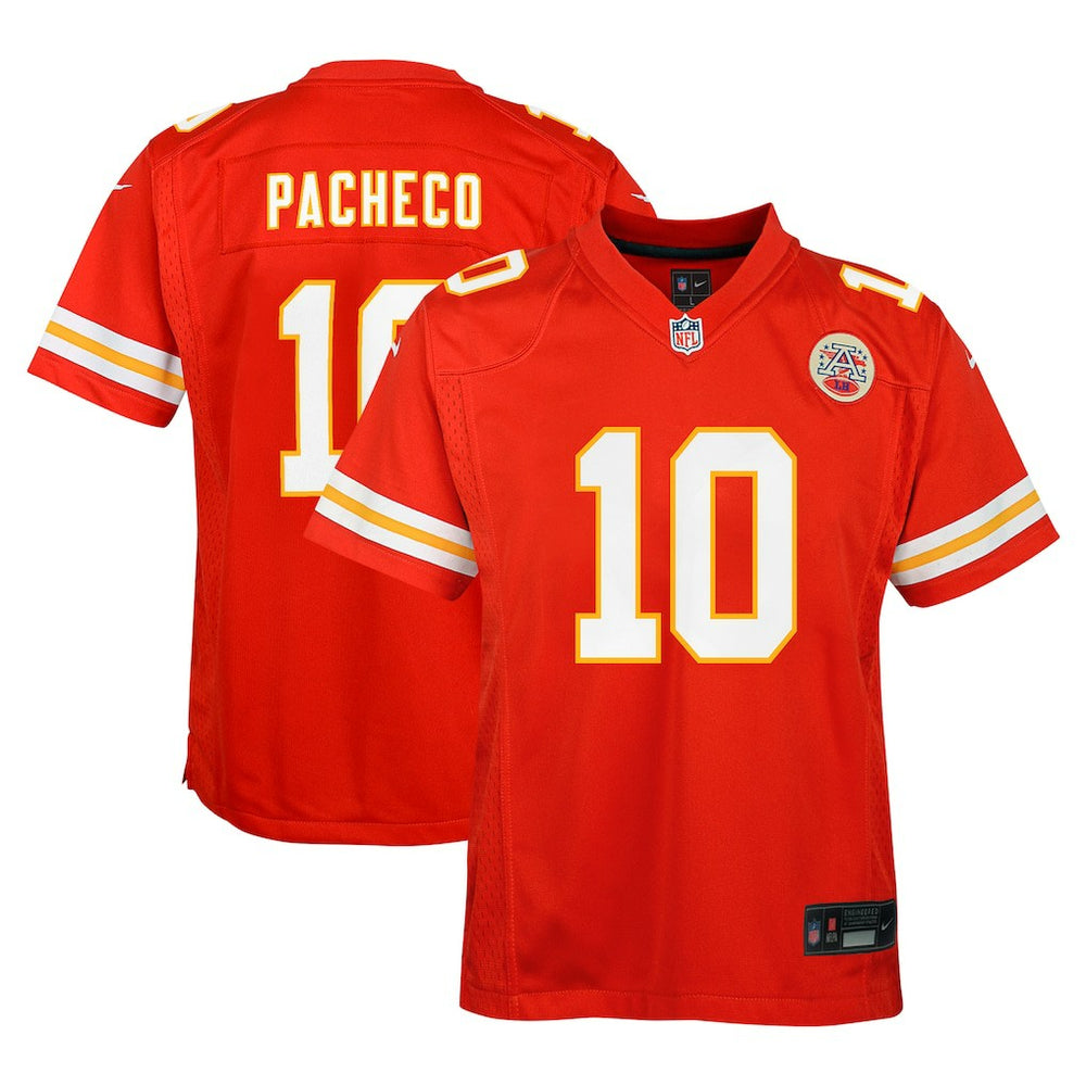 Isiah Pacheco Kansas City Chiefs Youth Game Jersey - Red - Nike