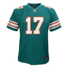Jaylen Waddle Miami Dolphins Youth Game Jersey - Aqua - Nike