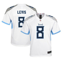 Will Levis Tennessee Titans Youth Game Jersey - White - Nike
