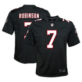 Bijan Robinson Atlanta Falcons Youth Game Jersey - Black - Nike
