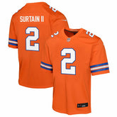 Patrick Surtain II Denver Broncos Youth Game Jersey - Orange - Nike