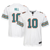 Tyreek Hill Miami Dolphins Youth Game Jersey - White - Nike