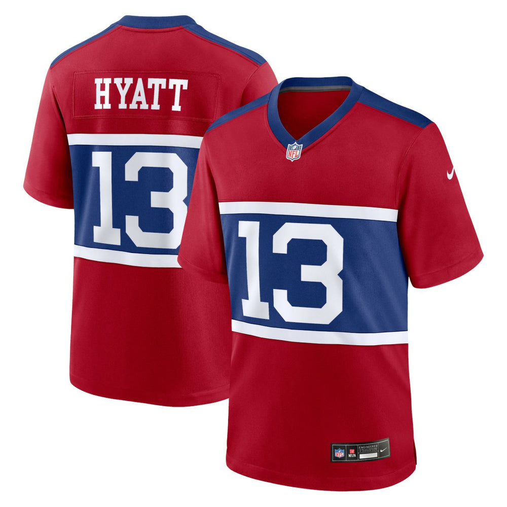 Jalin Hyatt New York Giants Youth Game Jersey - Red - Nike
