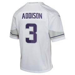 Jordan Addison Minnesota Vikings Youth Game Jersey - White - Nike