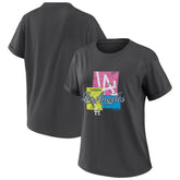 Los Angeles Dodgers WEAR by Erin Andrews Women's Domestic Box Color Boyfriend T-Shirt Online