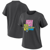 Milwaukee Brewers WEAR by Erin Andrews Women's Domestic Box Color Boyfriend T-Shirt Discount