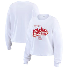 St. Louis Cardinals WEAR by Erin Andrews Women's Domestic Postcard Long Sleeve T-Shirt Sale