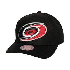 Carolina Hurricanes Mitchell & Ness Core Team Ground Pro Adjustable Hat - Black | NHL near me