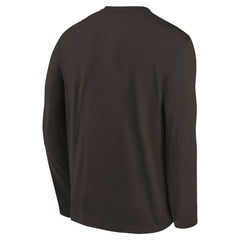 Cleveland Browns Preschool Legend Icon Long Sleeve T-Shirt - Brown - Nike