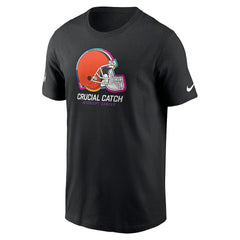 Cleveland Browns Youth 2024 NFL Crucial Catch T-Shirt - Black - Nike
